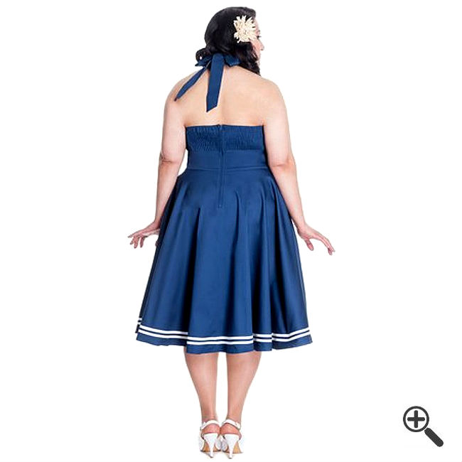 Blaues Rockabilly Kleid Fur Grosse Grossen Schone Kleider Gunstig Online Kaufen Oder Bestellen